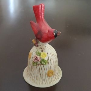 Vintage Porcelain bird bell